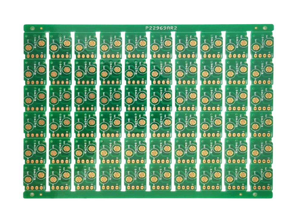 Single-side PCB：FR4-1.6mm-1oz-ENIG